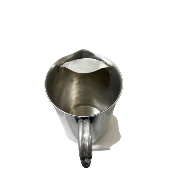 Vintage Silver-Plated Pitcher With Twisted Handle & Pour Spout - Picture 4 of 7